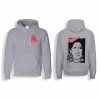 Band Merchandise X-Ray Spex Bondage Gray Hoodie Guys