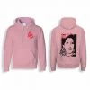 Band Merchandise Guys X-Ray Spex Bondage Pink Pull Over Hoodie