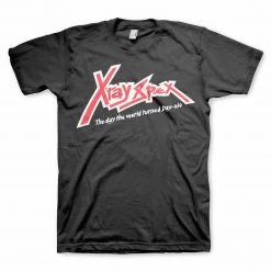 Band Merchandise X-Ray Spex Black Logo Band Shirt