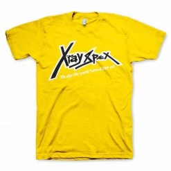 Band Merchandise X-Ray Spex Yellow Logo Band Shirt