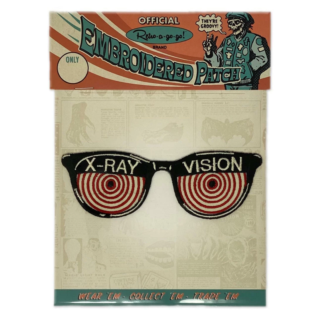 Retro-A-Go-Go Patches X-Ray Vision Patch 4 Retro-A-Go-Go Patches X-Ray Vision Patch