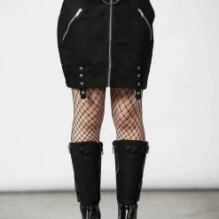 KillStar Ximena O-Ring Mini Skirt Gals
