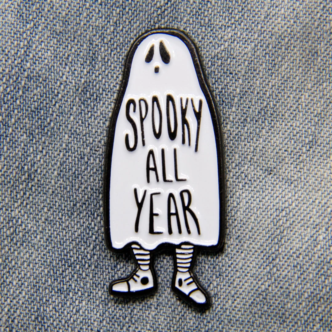 Ectogasm Spooky All Year Enamel Pin 3 Ectogasm Spooky All Year Enamel Pin