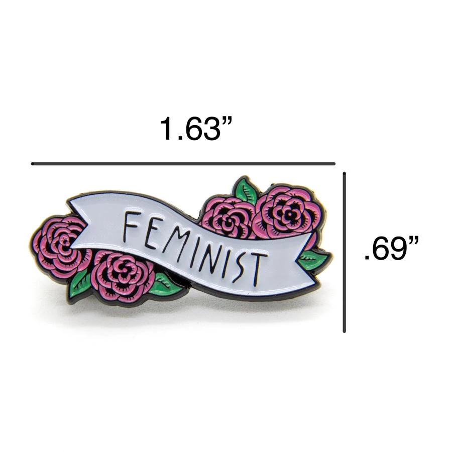 Ectogasm Feminist Enamel Pin Pins 4 Ectogasm Feminist Enamel Pin Pins