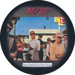 Band Merchandise Pins AC/DC Dirty Deeds Pin