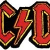 Band Merchandise AC/DC Logo Patch 2 Band Merchandise AC/DC Logo Patch