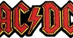 Band Merchandise AC/DC Logo Patch