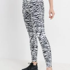 Cyanide Zebra Babe Active-wear Leggings