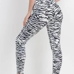 Cyanide Zebra Babe Active-wear Leggings