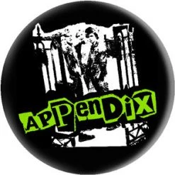 Band Merchandise Appendix Pin Pins