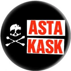 Band Merchandise Pins Asta Kask Pin