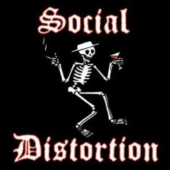 Band Merchandise Social Distortion Pin