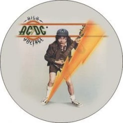 Band Merchandise Pins AC/DC High Voltage Pin