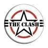 Band Merchandise Pins The Clash Star Logo Pin