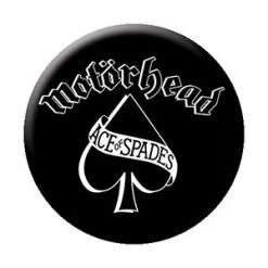 Band Merchandise Motörhead Ace Of Spades Pin Pins