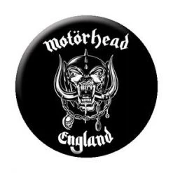 Band Merchandise Motorhead England Pin Pins