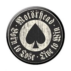 Band Merchandise Motorhead Live To Win Pin