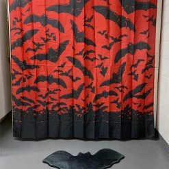 Sourpuss Spooksville Bats Shower Curtain 7 Sourpuss Spooksville Bats Shower Curtain