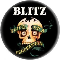 Band Merchandise Pins Blitz 'Voice' Pin