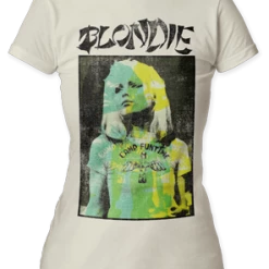 Band Merchandise Blondie Bonzai Fitted Tee Gals