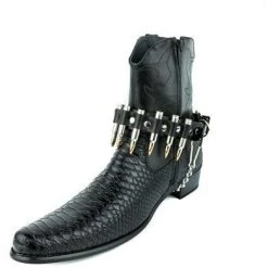 Funk Plus Nickel Bullet Boot Strap Shoe Accessories