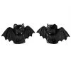 Sourpuss Black Bat Candlestick Holders