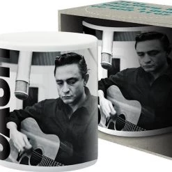 Band Merchandise Johnny Cash Coffee Mug Housewares