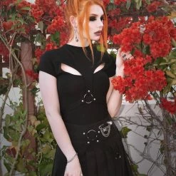 KillStar Accessories Crossover Safety Pin Black