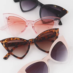 Other Gals Double Pointed Cat Eye Sunglasses