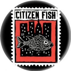 Band Merchandise Pins Citizen Fish Pin