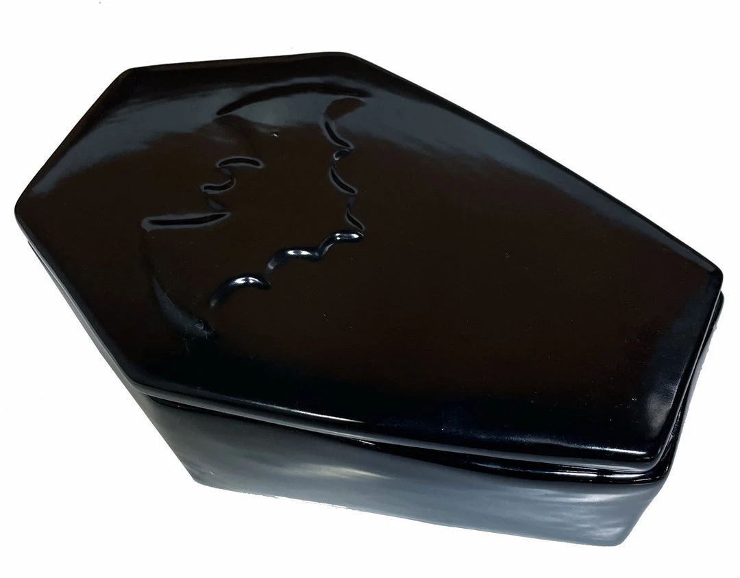 Sourpuss Housewares Black Coffin Stash Box 4 Sourpuss Housewares Black Coffin Stash Box