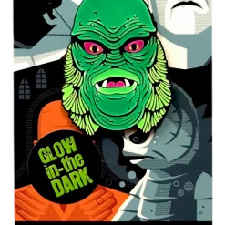 Rock Rebel Creature Of The Black Lagoon Glow In The Dark Enamel Pin Pins