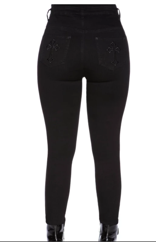 KillStar Crossroads Black Jeans (Last Pair! Size Large) 4 KillStar Crossroads Black Jeans (Last Pair! Size Large)