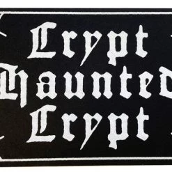 Sourpuss Haunted Crypt Doormat Rug Housewares