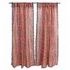 Sourpuss Pink Leopard Window Curtains Housewares