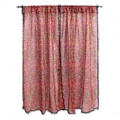 Sourpuss Pink Leopard Window Curtains Housewares 8 Sourpuss Pink Leopard Window Curtains Housewares
