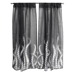 Sourpuss Tentacles Window Curtains Housewares