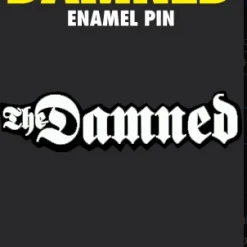 Band Merchandise Accessories The Damned Logo Enamel Pin