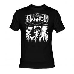 Band Merchandise The Damned Smash It Up Glow In The Dark Shirt