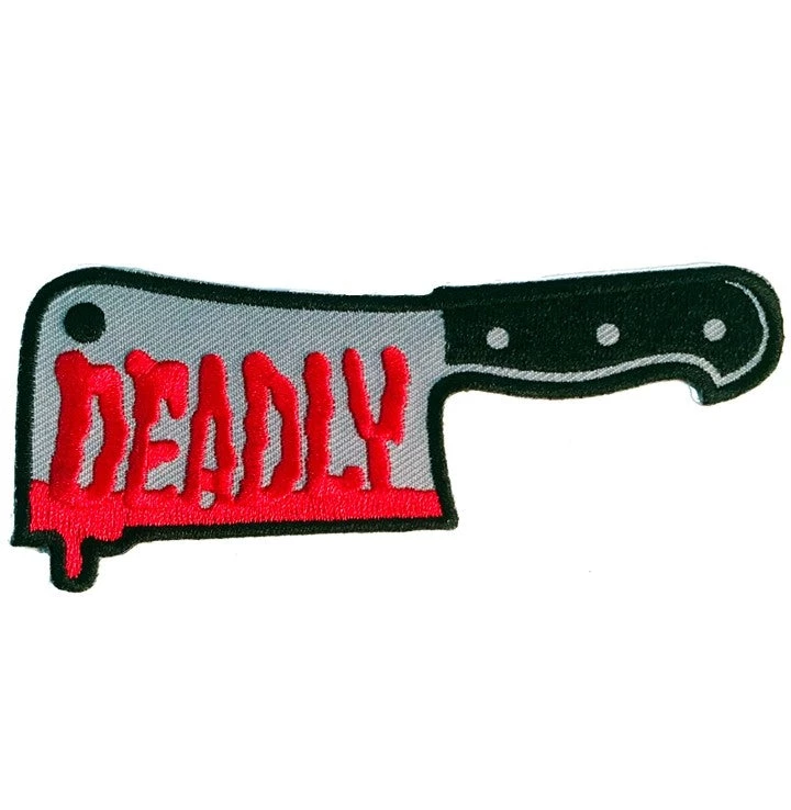 Sourpuss Deadly Cleaver Patch Patches 3 Sourpuss Deadly Cleaver Patch Patches
