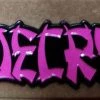 Band Merchandise Pins Decry Logo Pin