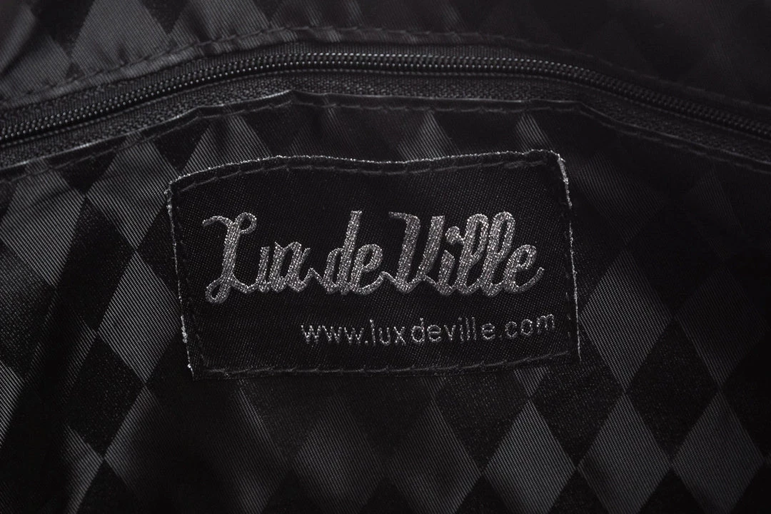 Lux De Ville Mini Maltese Tote Matte Black Accessories 6 Lux De Ville Mini Maltese Tote Matte Black Accessories