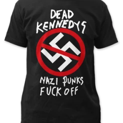 Band Merchandise Dead Kennedys Nazi Punks Fuck Off Band Shirt