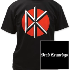 Band Merchandise Guys Dead Kennedys Logo Shirt