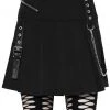 KillStar Gals Elektra Black Mini Skirt