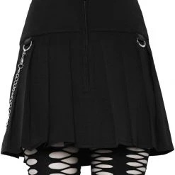 KillStar Gals Elektra Black Mini Skirt