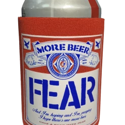Band Merchandise FEAR Beer Koozie Housewares