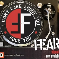 Band Merchandise FEAR I Don't Care About You Slipmat
