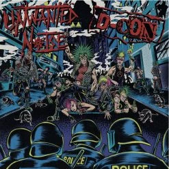 Vinyl Records Unwanted Noise / D-CON Split LP Music