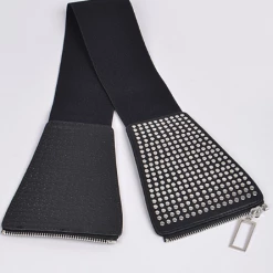 Other Hella Studded High Waisted Belt